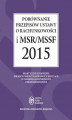 Okładka książki: Porównanie przepisów ustawy o rachunkowości i MSR/MSSF 2015