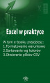 Okładka książki: Excel w praktyce, wydanie sierpień 2015 r