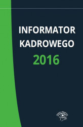Okładka: Informator kadrowego 2016