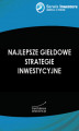 Okładka książki: Najlepsze giełdowe strategie inwestycyjne