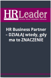 Okładka: HR Business Partner - działaj wtedy, gdy ma to znaczenie