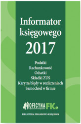 Okładka: Informator księgowego 2017