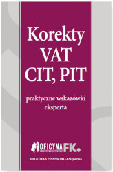 Okładka: Korekty VAT, CIT, PIT