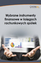 Okładka: Wybrane instrumenty finansowe w księgach rachunkowych spółek