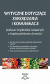 Okładka książki: Wytyczne dotyczące zarządzania i komunikacji podczas incydentów związanych z bezpieczeństwem żywności