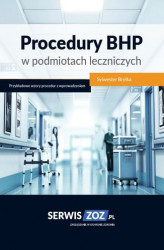 Okładka: Procedury BHP w podmiotach leczniczych