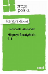Okładka: Hippolyt Boratyński, t. 3-4