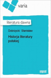 Okładka: Historja literatury polskiej