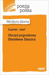Okładka: Obrzęd pogrzebowy Stanisława Staszica