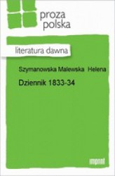 Okładka: Dziennik 1833-34