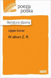 Okładka: W album Z. R.