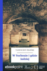 Okładka: W Sorbonie i gdzie indziej