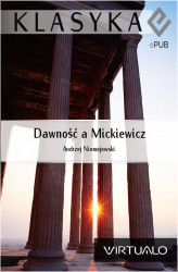 Okładka: Dawność a Mickiewicz