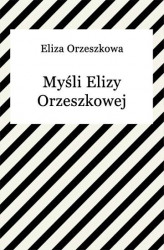 Okładka: Myśli Elizy Orzeszkowej