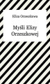 Okładka książki: Myśli Elizy Orzeszkowej