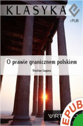 Okładka: O prawie granicznem polskiem