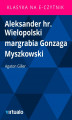 Okładka książki: Aleksander hr Wielopolski