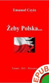 Okładka książki: Żeby Polska