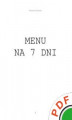 Okładka książki: Dieta LCHF - Menu na 7 dni