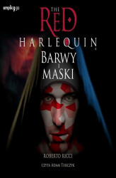 Okładka: The Red Harlequin. Barwy i maski
