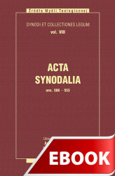 Okładka: Acta synodalia od 506 do 553