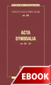 Okładka książki: Acta synodalia od 506 do 553