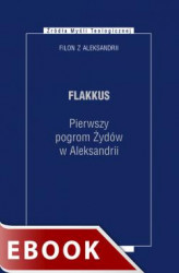Okładka: Flakkus Pierwszy pogrom Żydów w Aleksandrii