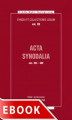 Okładka książki: Acta Synodalia - od 553 do 600 roku