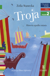 Okładka: Troja. Historia upadku miasta