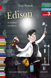 Okładka: Edison. O wielkim wynalazcy