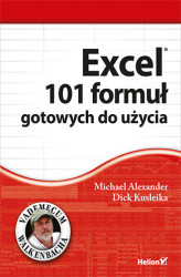Okładka: Excel. 101 formuł gotowych do użycia