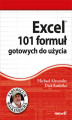 Okładka książki: Excel. 101 formuł gotowych do użycia
