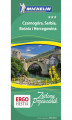 Okładka książki: Czarnogóra, Serbia, Bośnia i Hercegowina. Zielony Przewodnik. Wydanie 1