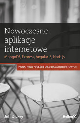Okładka: Nowoczesne aplikacje internetowe. MongoDB, Express, AngularJS, Node.js