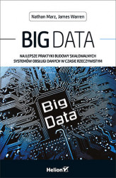 Okładka: Big Data. Najlepsze praktyki budowy skalowalnych systemów obsługi danych w czasie rzeczywistym