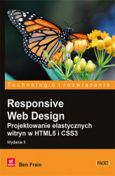 Okładka: Responsive Web Design. Projektowanie elastycznych witryn w HTML5 i CSS3. Wydanie II