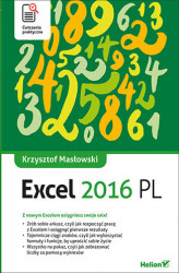 Okładka: Excel 2016 PL. Ćwiczenia praktyczne