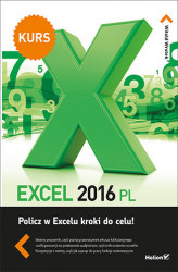 Okładka: Excel 2016 PL. Kurs