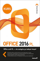 Okładka: Office 2016 PL. Kurs