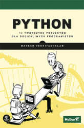 Okładka: Python. 14 twórczych projektów dla dociekliwych programistów