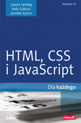 Okładka: HTML,CSS i JavaScript dla każdego. Wydanie VII