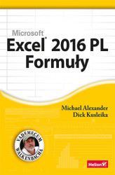 Okładka: Excel 2016 PL. Formuły
