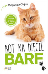 Okładka: Kot na diecie BARF. Zdrowe i naturalne jedzenie dla Twojego pupila