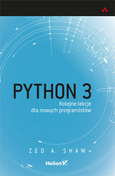 Okładka: Python 3. Kolejne lekcje dla nowych programistów