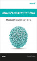 Okładka książki: Analiza statystyczna. Microsoft Excel 2016 PL