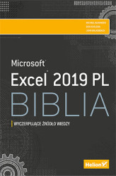 Okładka: Excel 2019 PL. Biblia