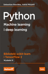 Okładka: Python. Machine learning i deep learning. Biblioteki scikit-learn i TensorFlow 2. Wydanie III