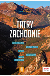 Okładka: Tatry Zachodnie. trek&travel. Wydanie 1