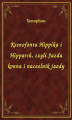 Okładka książki: Ksenofonta Hippika i Hipparch, czyli Jazda konna i naczelnik jazdy