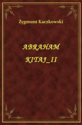 Okładka: Abraham Kitaj II